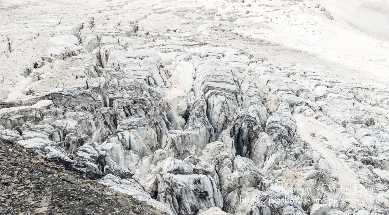 Glacier Du Vallon, La Grave in Provence-Alpes-Cote-d'Azur, France